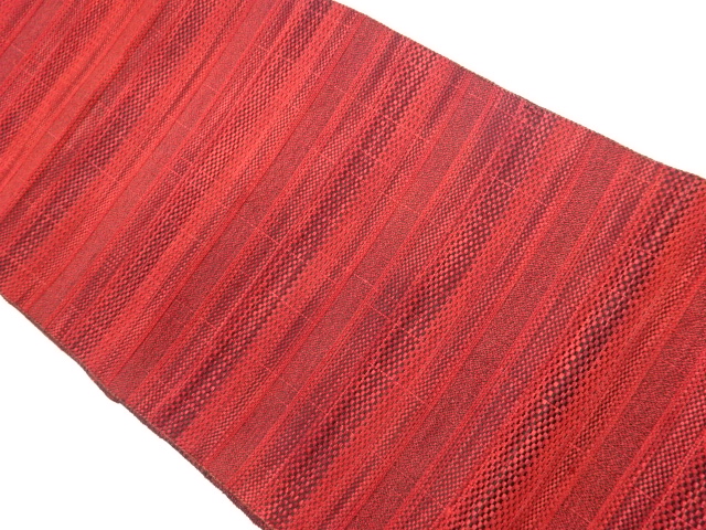 リサイクル　抽象模様織出し名古屋帯